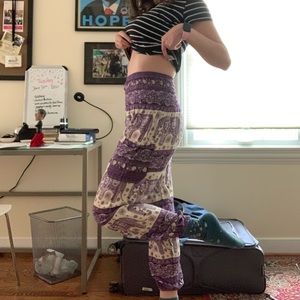 Purple elephant pants 🐘💜